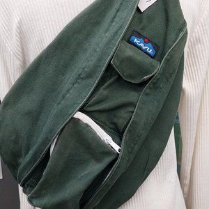2647 Dark Green KAVU Sling Bag